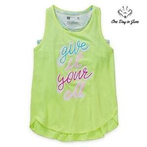 Xersion Girls 2pc U Neck Tank Top Size 7/8